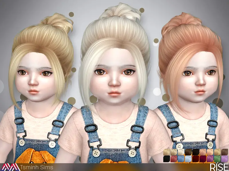 the sims 4 custom content child hair alpha