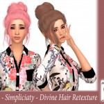 Sims 4 Hairs ~ Nessa sims: Newsea`s Ice fruit hair retextured