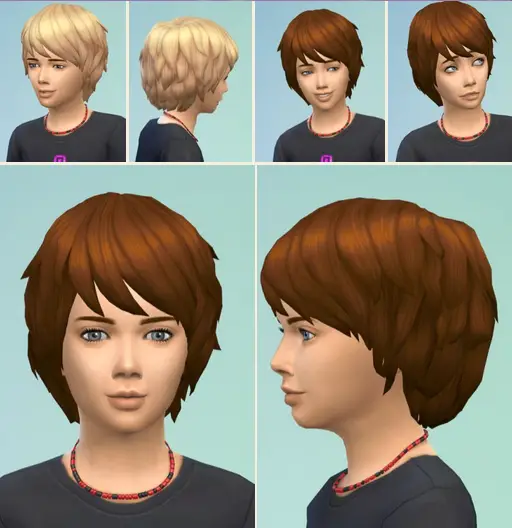 Birksches sims blog: Bobs Bob hair for Sims 4