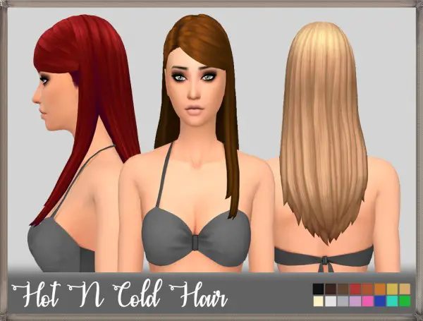 Mikerashi: Hot N Cold Hair for Sims 4