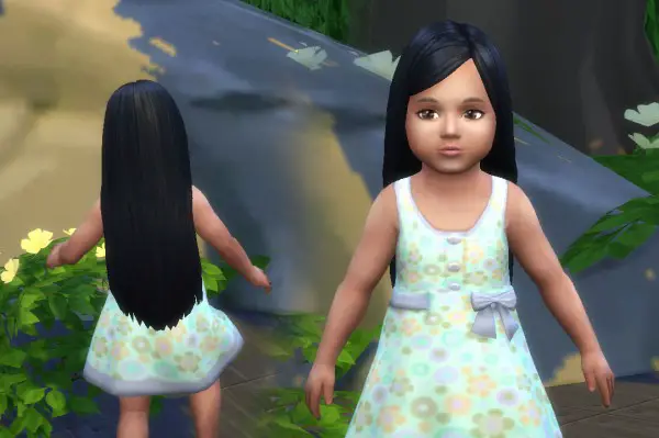 Mystufforigin: Melodious Hairstyle for Toddlers for Sims 4