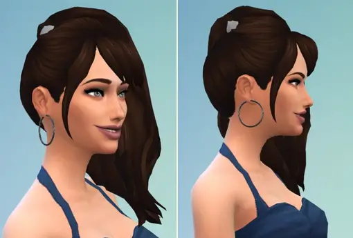 Birksches sims blog: Lostinthe 60s Hair for Sims 4