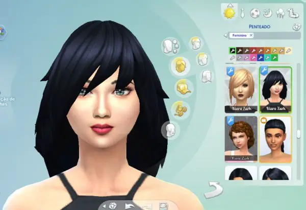 Mystufforigin: Clara Hair for Sims 4