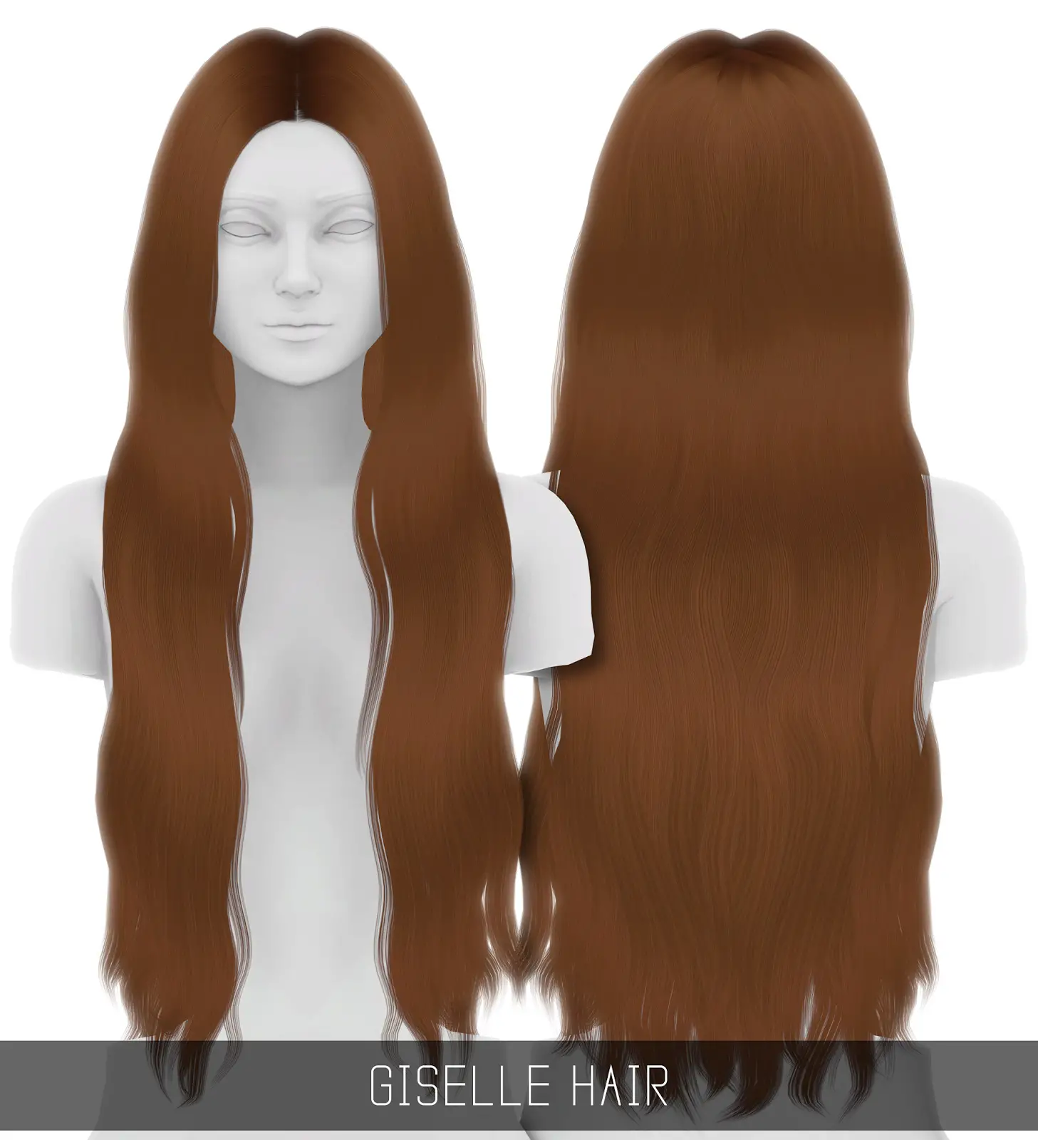 Simpliciaty: Giselle hair ~ Sims 4 Hairs