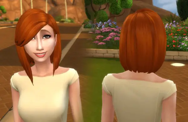 Mystufforigin: Innocence hair version 2 for Sims 4