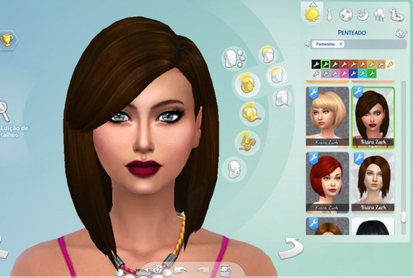 Mystufforigin: Innocence hair version 2 for Sims 4
