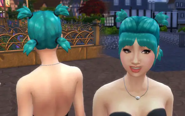 Mystufforigin: Playful Hairstyle for Sims 4