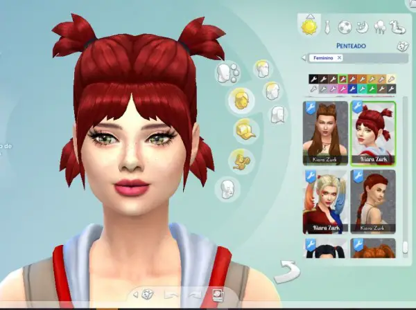 Mystufforigin: Playful Hairstyle for Sims 4