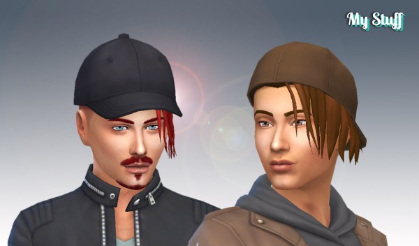 Mystufforigin: Ethan Hairstyle for Sims 4