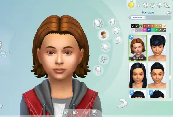  Mystufforigin: James Hairstyle for Boys for Sims 4