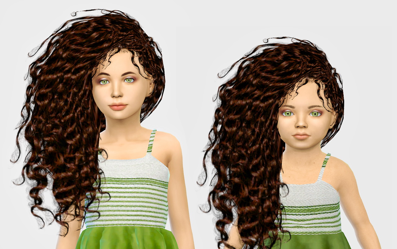 Simiracle: Gramssims Bellatrix hair retextured - Sims 4 Hairs