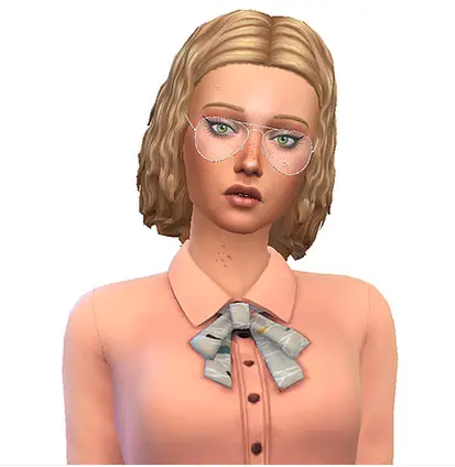 Choco Sims: Linda hair for Sims 4