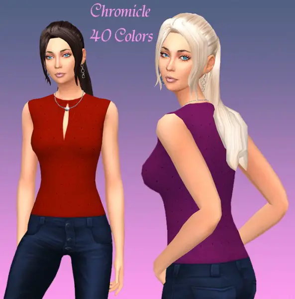 Sims Fun Stuff: Just some casual hairs retextures for Sims 4