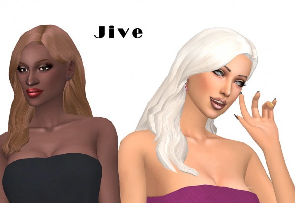 Sims Fun Stuff: Mr.Monty’s Jive hair retextured for Sims 4
