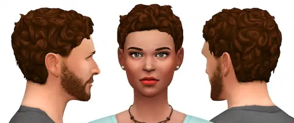 Simsontherope: Carousel hair retextured for Sims 4