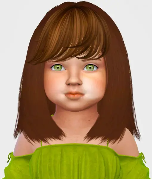 Simiracle: More Bangs For Toddlers for Sims 4