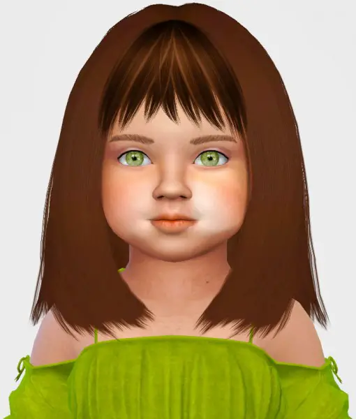 Simiracle: More Bangs For Toddlers for Sims 4