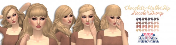 Simsworkshop: CMT Recolor Hair Dump by EnticingSims for Sims 4