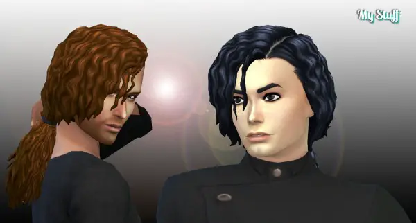 Mystufforigin: Michael Hair for Sims 4