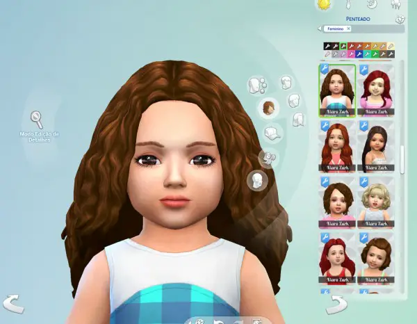 Mystufforigin: Long Twists for Toddlers for Sims 4