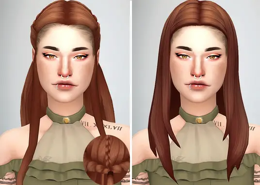 Tranquility Sims: Hair Dump in My New Palette for Sims 4