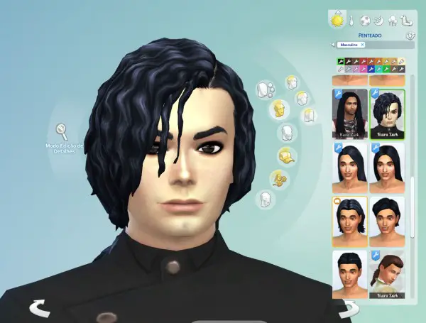 Mystufforigin: Michael Hair for Sims 4
