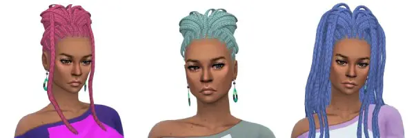 Annett`s Sims 4 Welt: Simtric Sommer Collection hair recolored for Sims 4