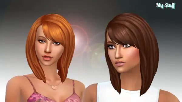 Mystufforigin: Ellie Hair for Sims 4