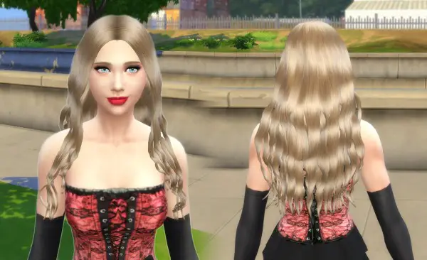 Mystufforigin: Miriam Hair for Sims 4