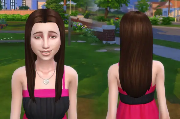 Mystufforigin: Allison Hair for Sims 4