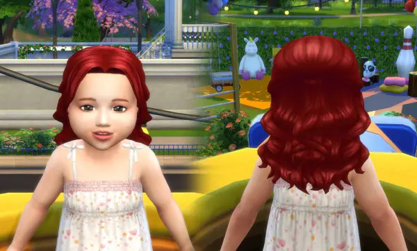 Mystufforigin: Lonely Hair for Toddlers for Sims 4