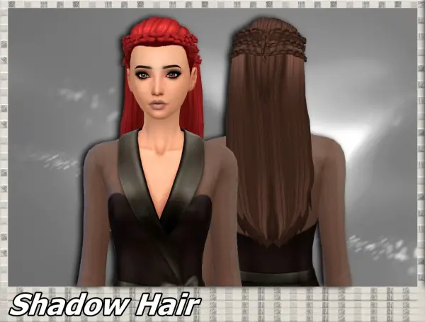 Mikerashi: Shadow Hair for Sims 4