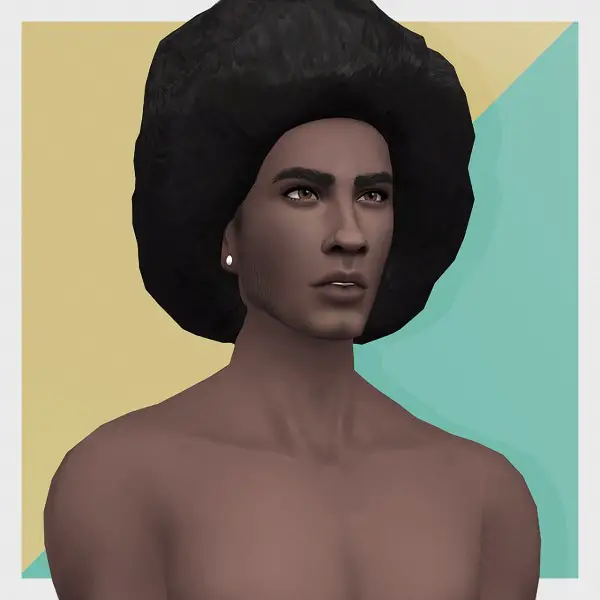 Busted Pixels: Wavy hair retextured for Sims 4