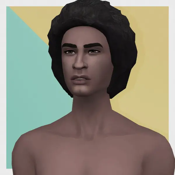 Busted Pixels: Wavy hair retextured for Sims 4