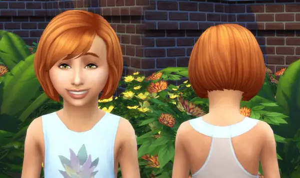 Mystufforigin: Layla Hairs retextured for Girls for Sims 4