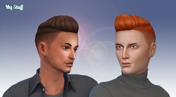 Mystufforigin: Part Shaved Conversion for Sims 4