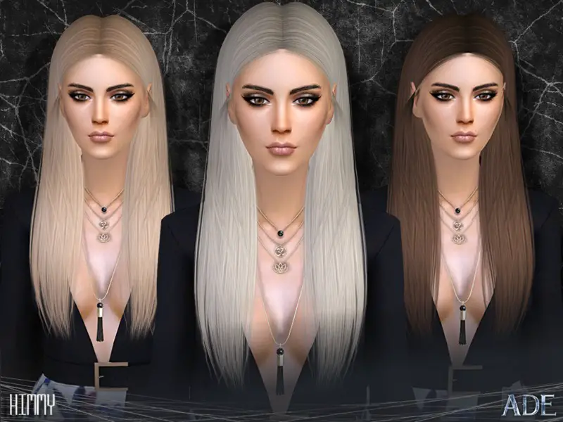 The Sims Resource Kimmy Hair Retextured By Ade Darma Sims Hairs