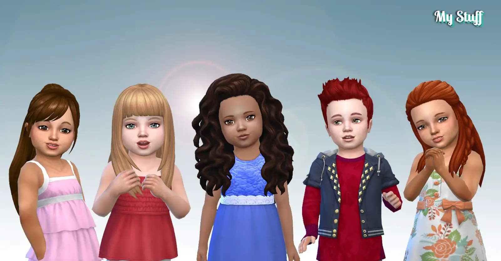the sims 4 hair pack