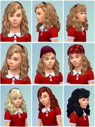 Birksches sims blog: Curls for Girls for Sims 4