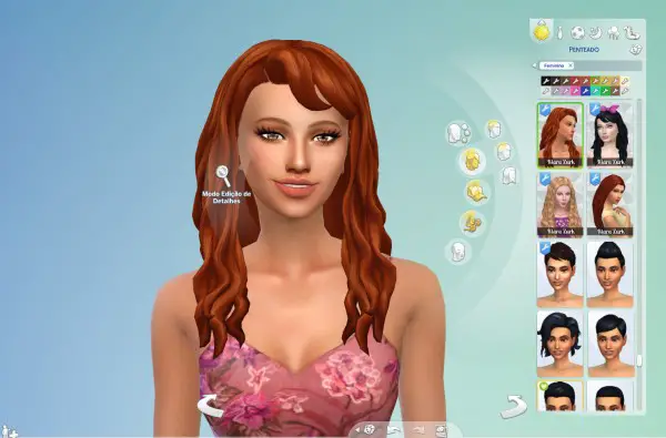 Mystufforigin: Daisy Hair Version 2 for Sims 4