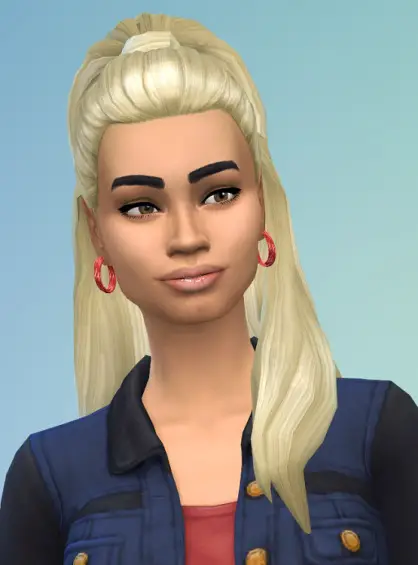 Birksches sims blog: Senta Hair Version 1 and Version 2 for Sims 4