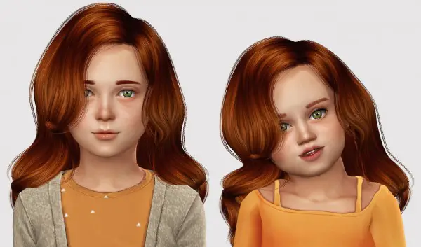 Simiracle: Anto`s Gloss hair retextured for Sims 4