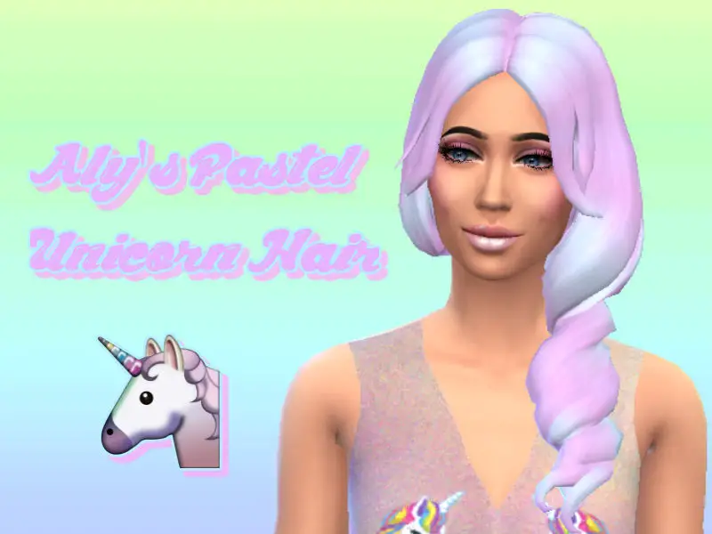 recolored sims4hairs