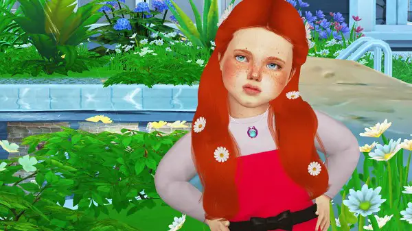 Coupure Electrique: Simpliciaty`s Lust hair toddlers version for Sims 4