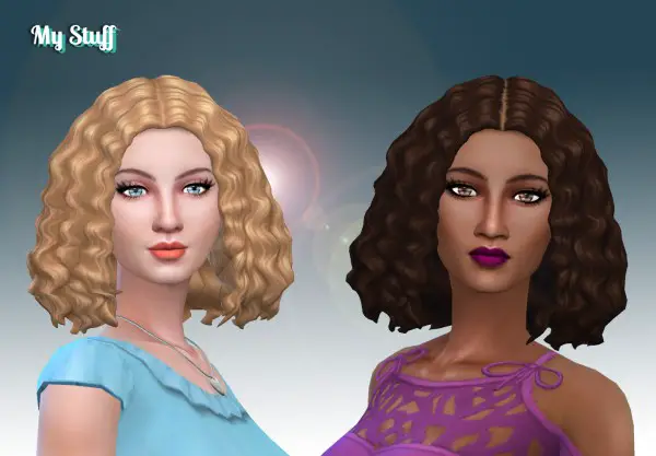 Mystufforigin: Joanne Hair for Sims 4