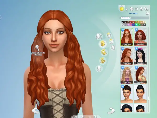Mystufforigin: Jayden hair retextured for Sims 4