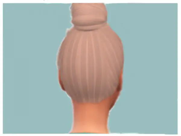 The Sims Resource: Goldfish hair recolored by crazydirpgirl for Sims 4