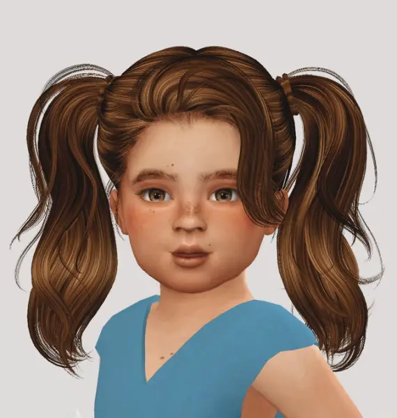 Simiracle: Newsea`s Guilty Romance Hair retextured for Sims 4