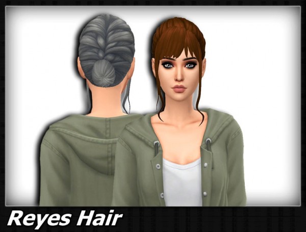 Mikerashi: Reyes Hair for Sims 4
