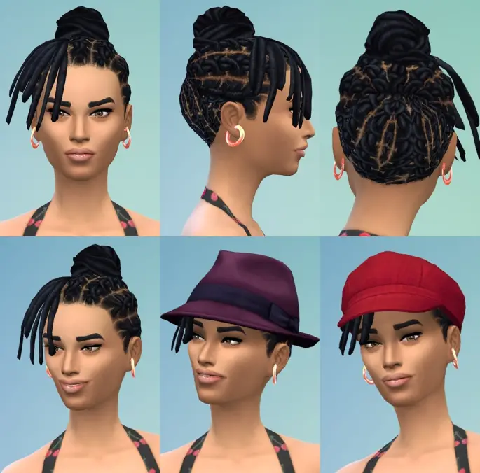 Sims 4 Maxis Match Dreadlocks